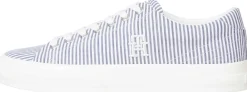 New Street Low Seersucker Sneakers, , 44 Sneakers