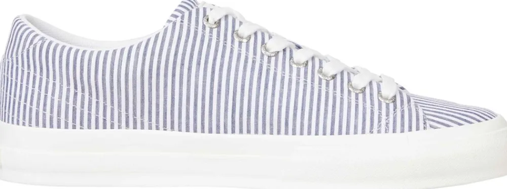 New Street Low Seersucker Sneakers, , 44 Sneakers