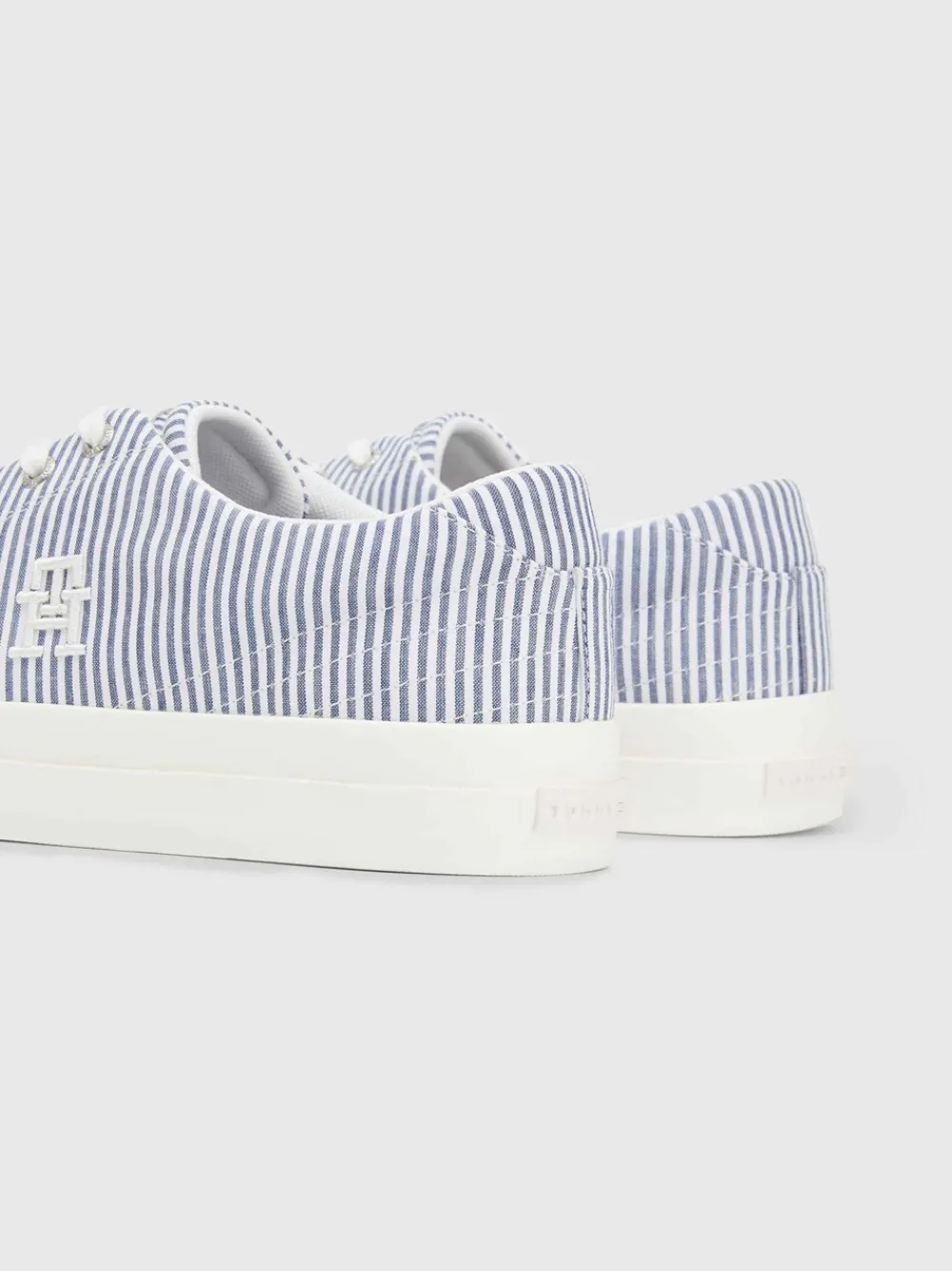 New Street Low Seersucker Sneakers, , 44 Sneakers