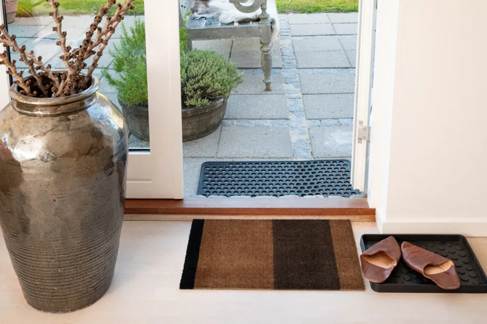 Tica Copenhagen Stripe Horisontal Gulvtæppe, , 40x60 cm- Gulvtæpper|Dørmåtter