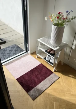 Hot Stripe Horisontal Gulvtæppe, , 60x90 cm Gulvtæpper|Dørmåtter