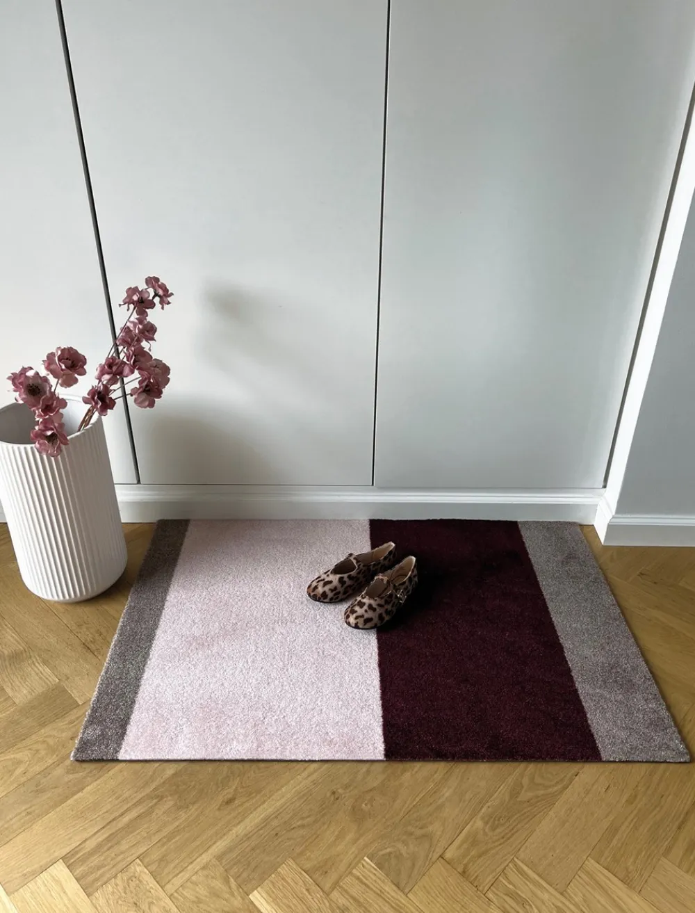 Hot Stripe Horisontal Gulvtæppe, , 60x90 cm Gulvtæpper|Dørmåtter