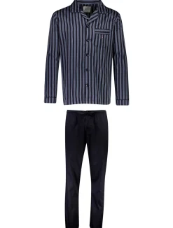 Best Striped Satin Pyjamas, , XXL Nattøj