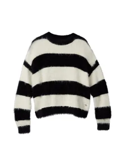 Sale Striped Striktrøje, , 152 cm Børn Strik & Sweatshirts