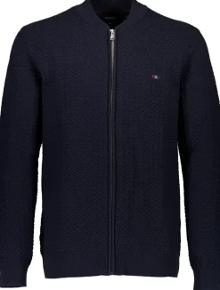 Bison Structured Knit Cardigan, , XXL- Cardigans