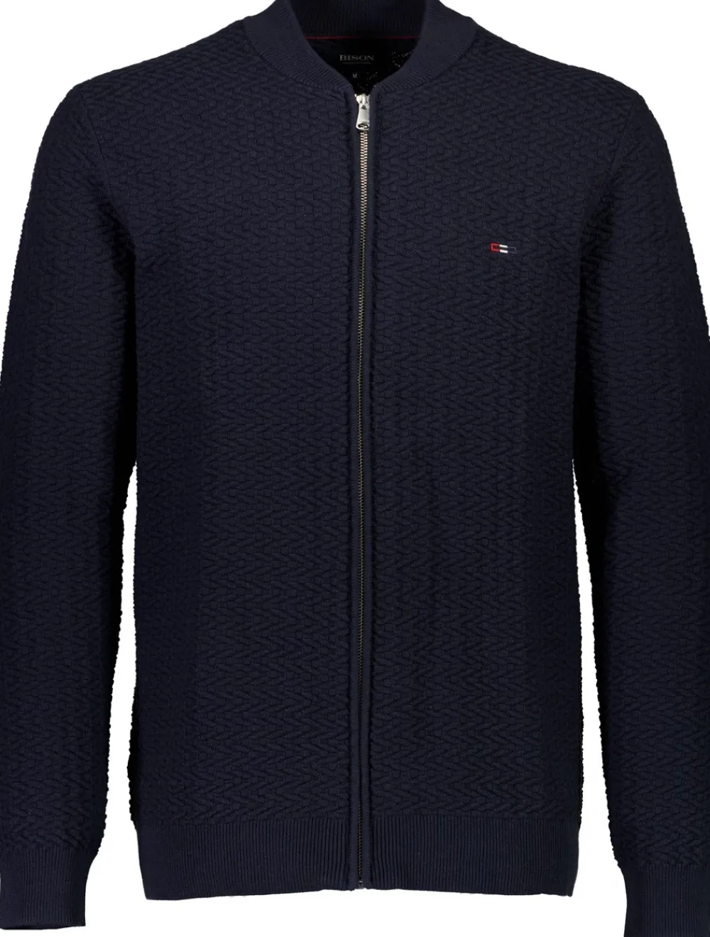 Bison Structured Knit Cardigan, , XXL- Cardigans