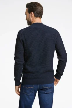 Bison Structured Knit Cardigan, , XXL- Cardigans