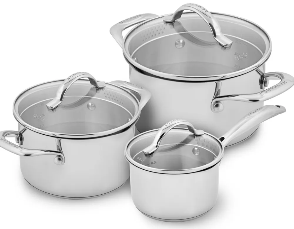 SCANPAN STS Grydesæt- Gryder & Pander