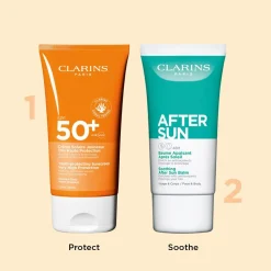 Clarins Sun Body Youth Protecting Solcreme, +, 150 ml- Solbeskyttelse