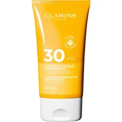 Clarins Sun Body Youth Protecting Solcreme, , 150 ml- Solbeskyttelse