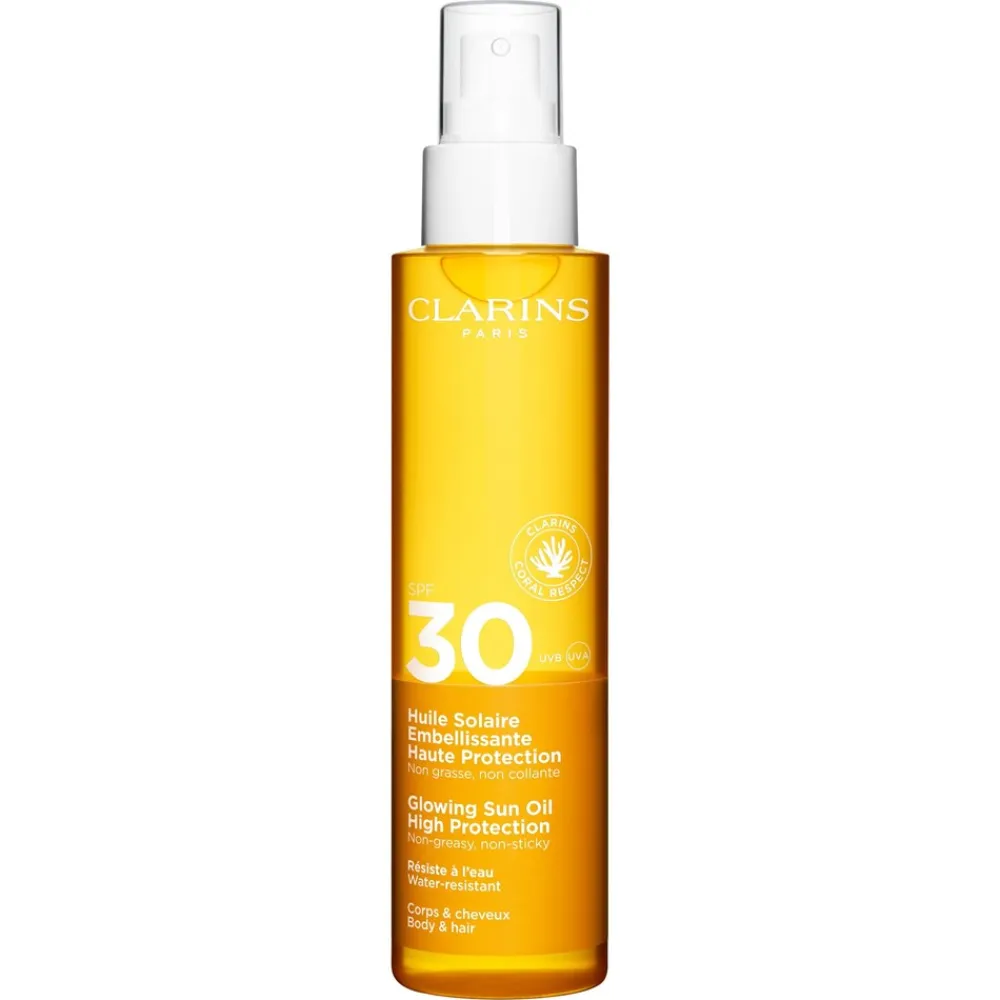 Clarins Sun Care Body Oil-In-Mist, SPF 30, 150 ml- Solbeskyttelse
