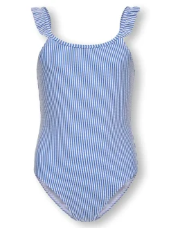 Sale Sunny Structure Badedragt, , 158-164 cm Børn Badetøj