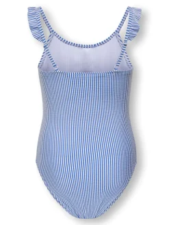 Sale Sunny Structure Badedragt, , 158-164 cm Børn Badetøj
