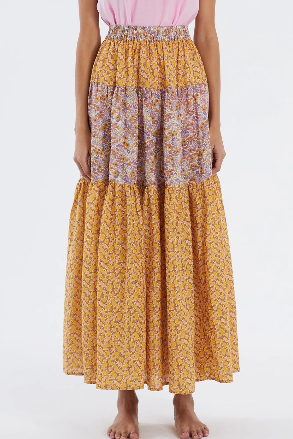 Hot Sunset Nederdel, , XL Dame Nederdele