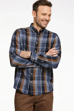 Bison Super Soft Check Skjorte, , L- Skjorter