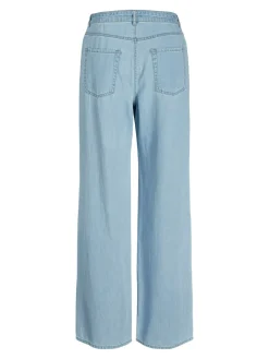 Clearance Sura Wide Linen Blend Jeans, , 29 Dame Jeans