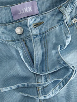 Clearance Sura Wide Linen Blend Jeans, , 29 Dame Jeans