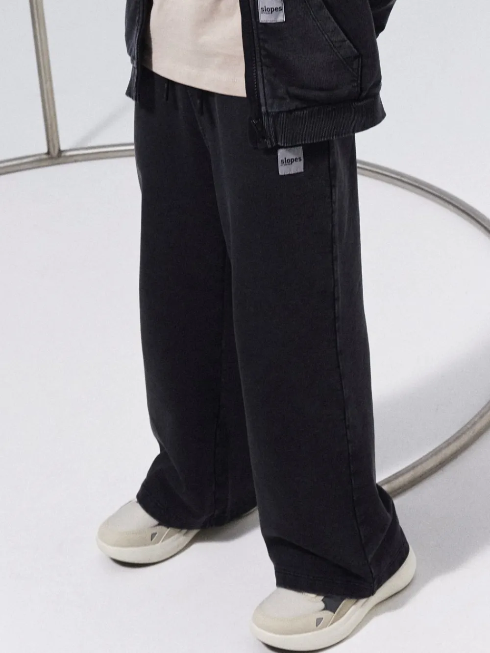 Sale Sven Straight Sweatpants, , 152 cm Børn Bukser & Leggings