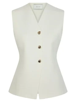 Neo Noir Sway Smooth Knit Vest, , 40-Dame Veste