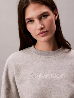 Calvin Klein Sweatshirt, , L-Dame Loungewear