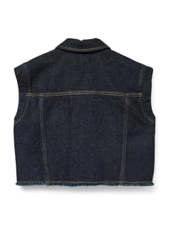 Hot Tabitha Denim Vest, , XL Dame Veste