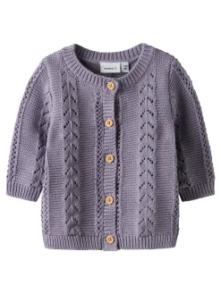 Hot Tandra Knit Cardigan, , 86 cm Børn Cardigans