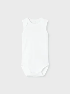 Outlet Tank Solid 3-pak Body, , 86 cm Børn Bodies & Heldragter