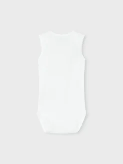 Outlet Tank Solid 3-pak Body, , 86 cm Børn Bodies & Heldragter