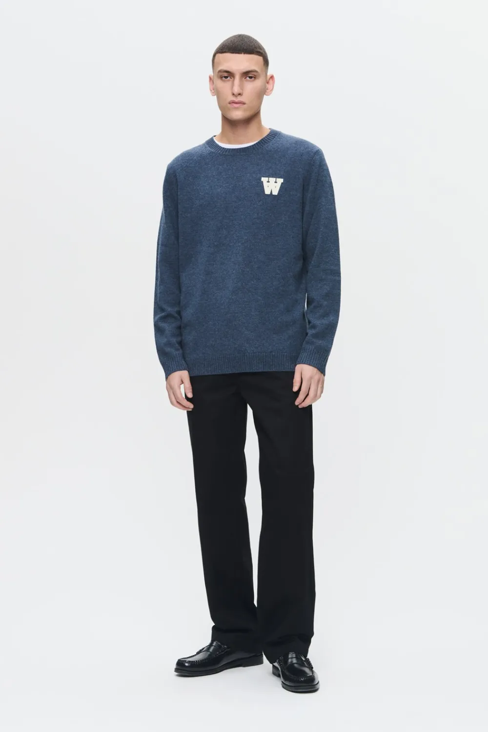 Wood Wood Tay Pullover, , L- Strik