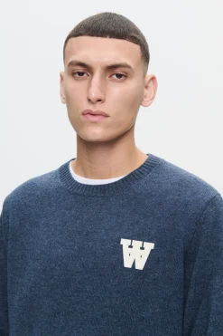 Wood Wood Tay Pullover, , L- Strik
