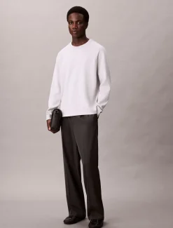 Calvin Klein Tech Knit Sweatshirt, , S- Sweatshirts & Trøjer