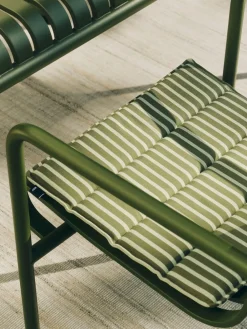 HAY Terrazzo Bold Strip Sidehynde, , 40x40 cm- Puder