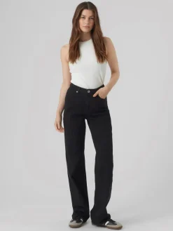 Vero Moda Tessa High Rise Jeans, , W27/L32-Dame Jeans