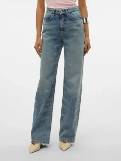 New Tessa Wide Jeans, , W30/L32 Dame Jeans