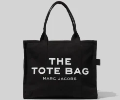 Marc Jacobs The Canvas Large Tote Taske, Black-Dame Shoppere