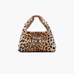Marc Jacobs The Cheetah Leather Mini Sack Taske,-Dame Håndtasker