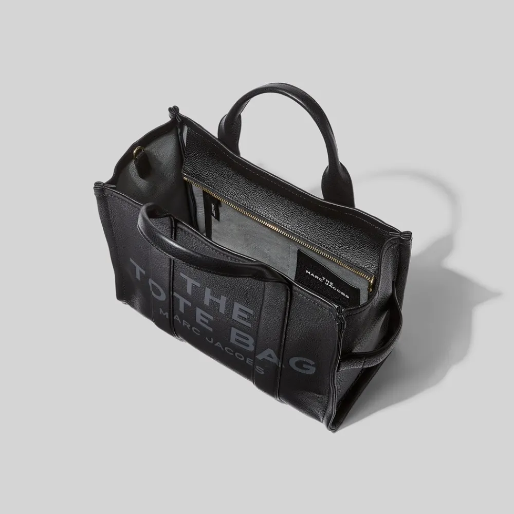 Marc Jacobs The Leather Medium Tote Bag,-Dame Crossovers & Skuldertasker
