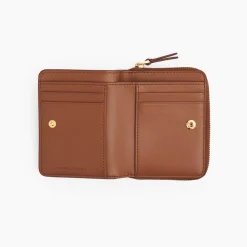 Best The Leather Mini Compact Pung, Dame Punge