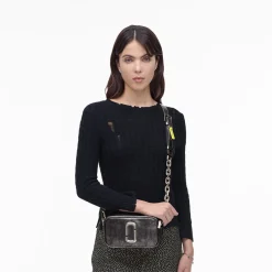 Hot The Metallic Distressed Big Shot Crossbody, Dame Crossovers & Skuldertasker