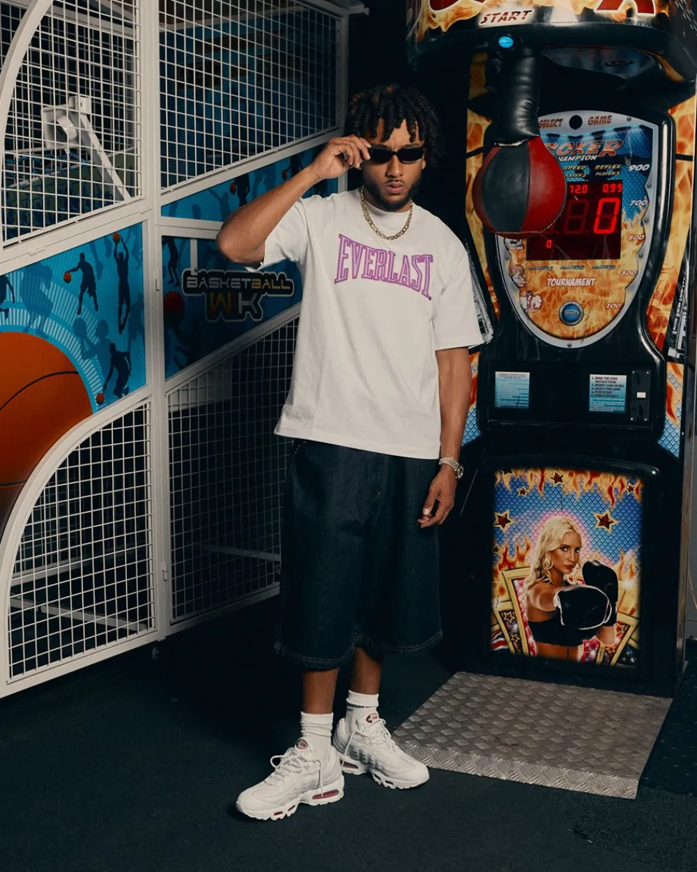 FOREVERLAST The ‘Neon Sign Tee’, L- T-Shirts & Poloer