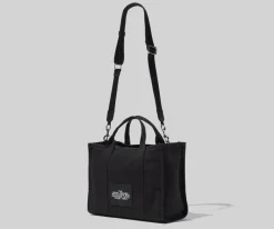 Marc Jacobs The Small Traveler Tote Shopper, Black-Dame Shoppere