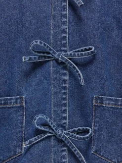 KIDS ONLY Thille Denim Jakke, , 164 cm-Børn Overtøj