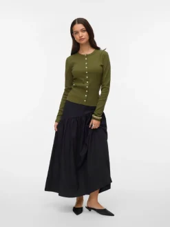 Vero Moda Tina Nederdel, , M-Dame Nederdele