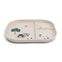 Clearance Tiny Farm Foodie Inddelt Tallerken, Børn Tallerkener|Børneservice