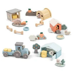 New Tiny Farm Legesæt Børn Legetøjsfigurer & Klodser