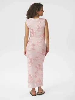 Outlet Tiranna Big Flower Mesh Kjole, , 40 Dame Kjoler