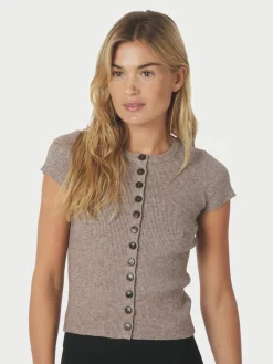 Neo Noir Todda Knit Tee Bluse, , 38-Dame Bluser & Skjorter