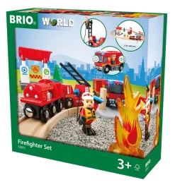 Clearance Togbane M. Brandmandstema Børn Tog, Biler & Skibe