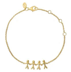 byBiehl Together Family 4 Armbånd, , 19,5 cm-Dame Armbånd