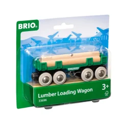 BRIO Togvogn Med Tømmer-Børn Tog, Biler & Skibe